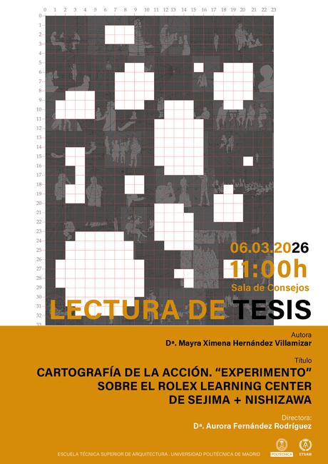 TESIS: Cartografía de la acción. “Experimento” sobre el Rolex Learning center de Sejima + Nishizawa