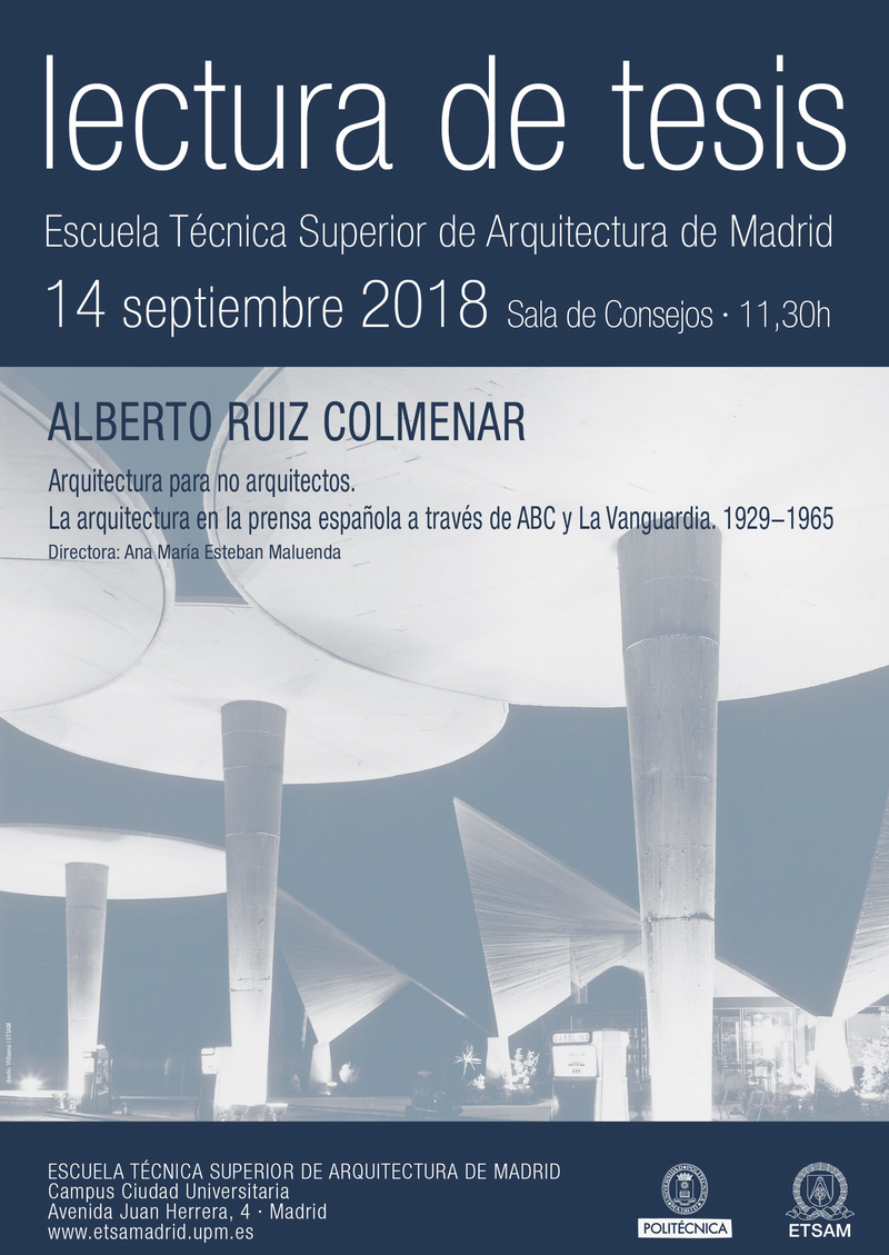 Arquitectura para no arquitectos. La arquitectura en la prensa española a través de ABC y La Vanguardia. 1929-1965