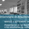 Máster Universitario en Arquitectura 2024-25
