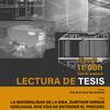 TESIS: La materialidad de la idea. Zumthor versus Koolhaas. Dos vías de entender el proceso proyectual y sus estrategias